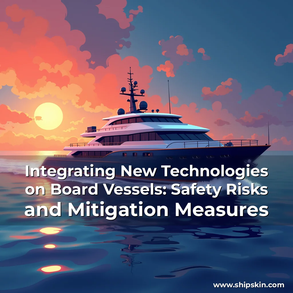 Read more about the article Integrating New Technologies on Board Vessels: Safety Risks and Mitigation Measures