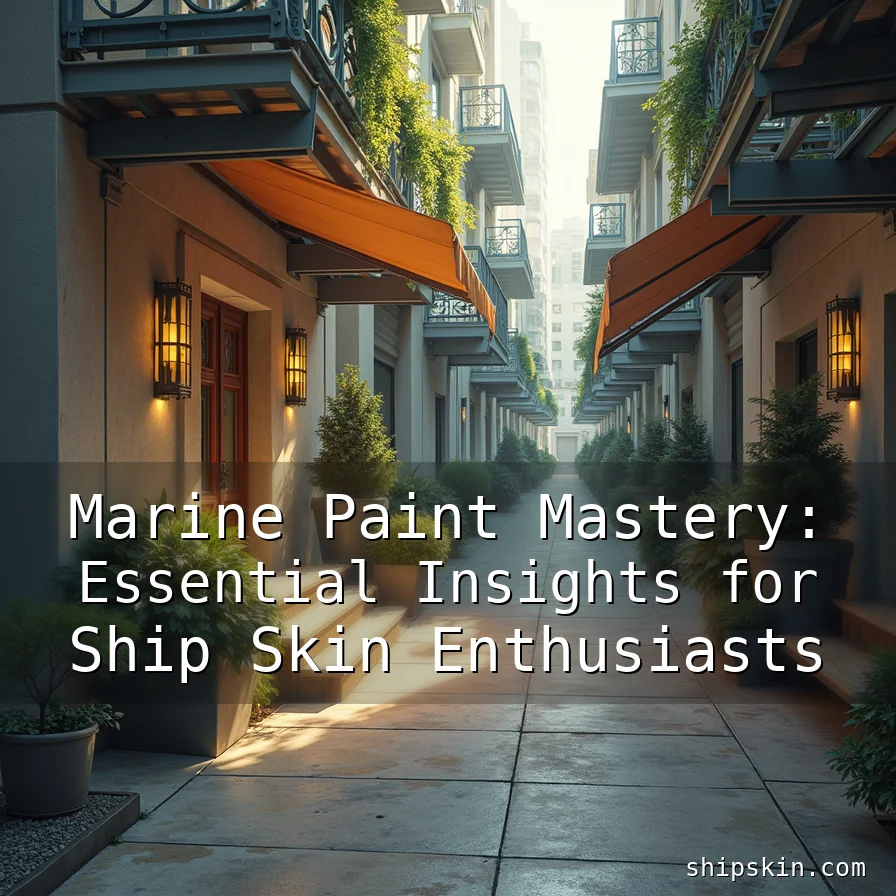 Read more about the article Marine Paint Mastery: Essential Insights for Ship Skin Enthusiasts