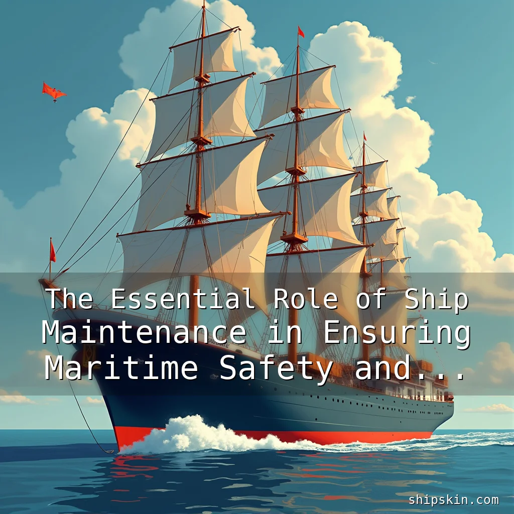 Read more about the article The Essential Role of Ship Maintenance in Ensuring Maritime Safety and Operational Efficiency
