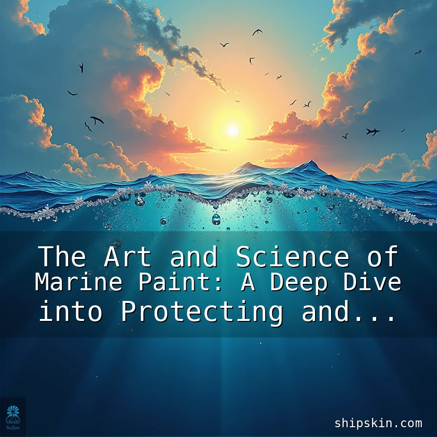 Read more about the article The Art and Science of Marine Paint: A Deep Dive into Protecting and Enhancing Vessels