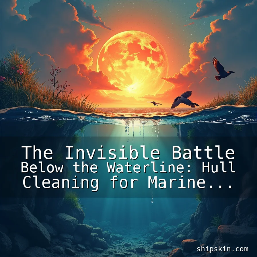 Read more about the article The Invisible Battle Below the Waterline: Hull Cleaning for Marine Performance and Longevity