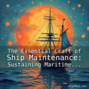 Read more about the article The Essential Craft of Ship Maintenance: Sustaining Maritime Excellence Through Precision and Care