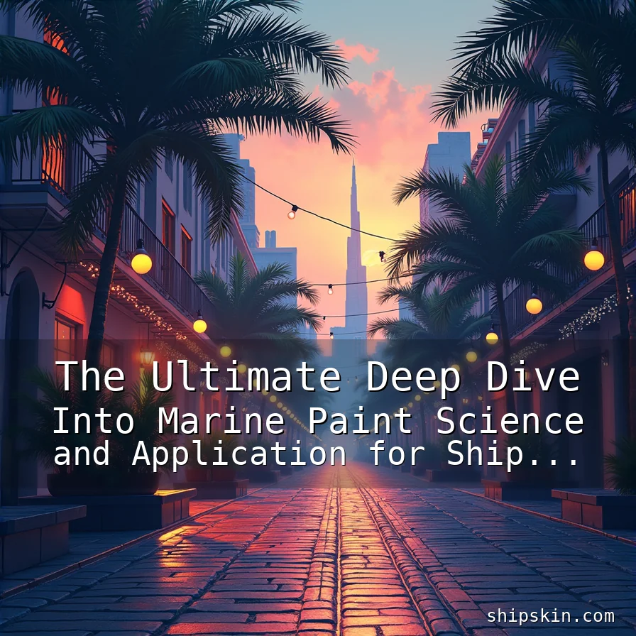 Read more about the article The Ultimate Deep Dive Into Marine Paint Science and Application for Ship Skin Enthusiasts