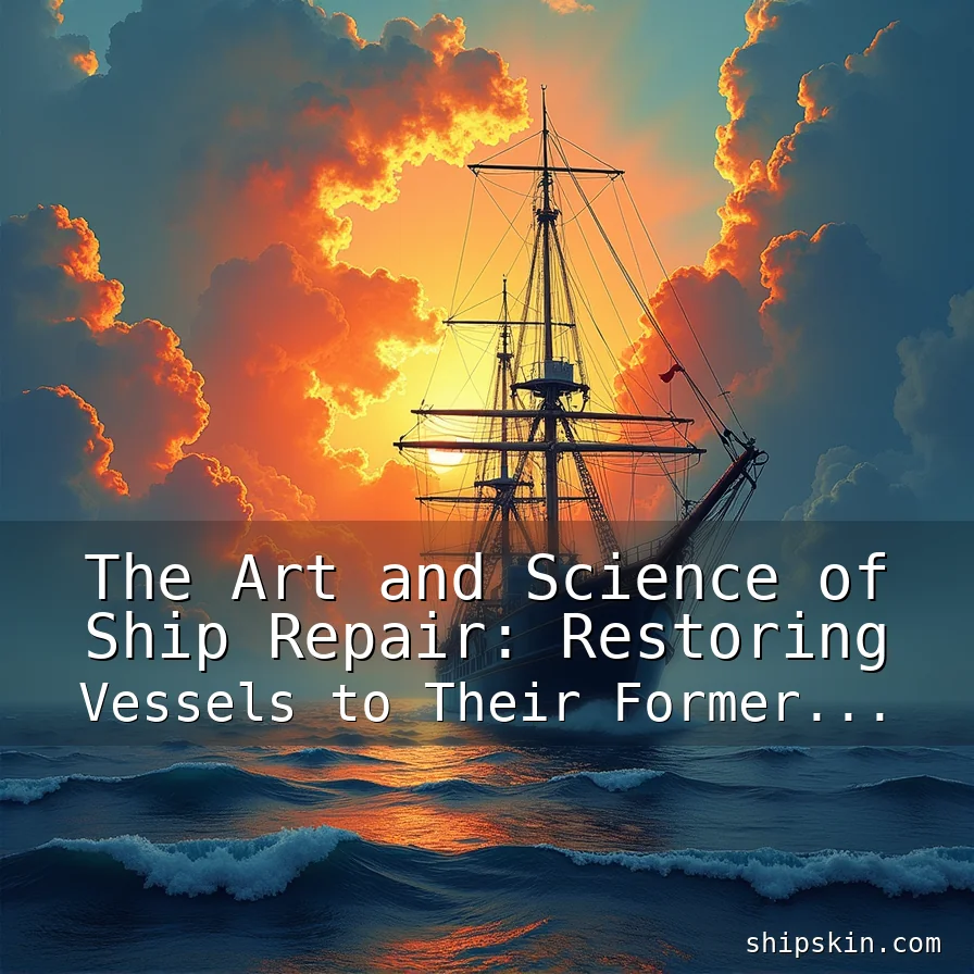 Read more about the article The Art and Science of Ship Repair: Restoring Vessels to Their Former Glory