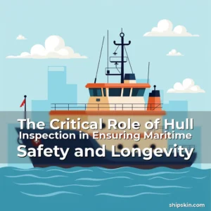Artistic representation for The Critical Role of Hull Inspection in Ensuring Maritime Safety and Longevity