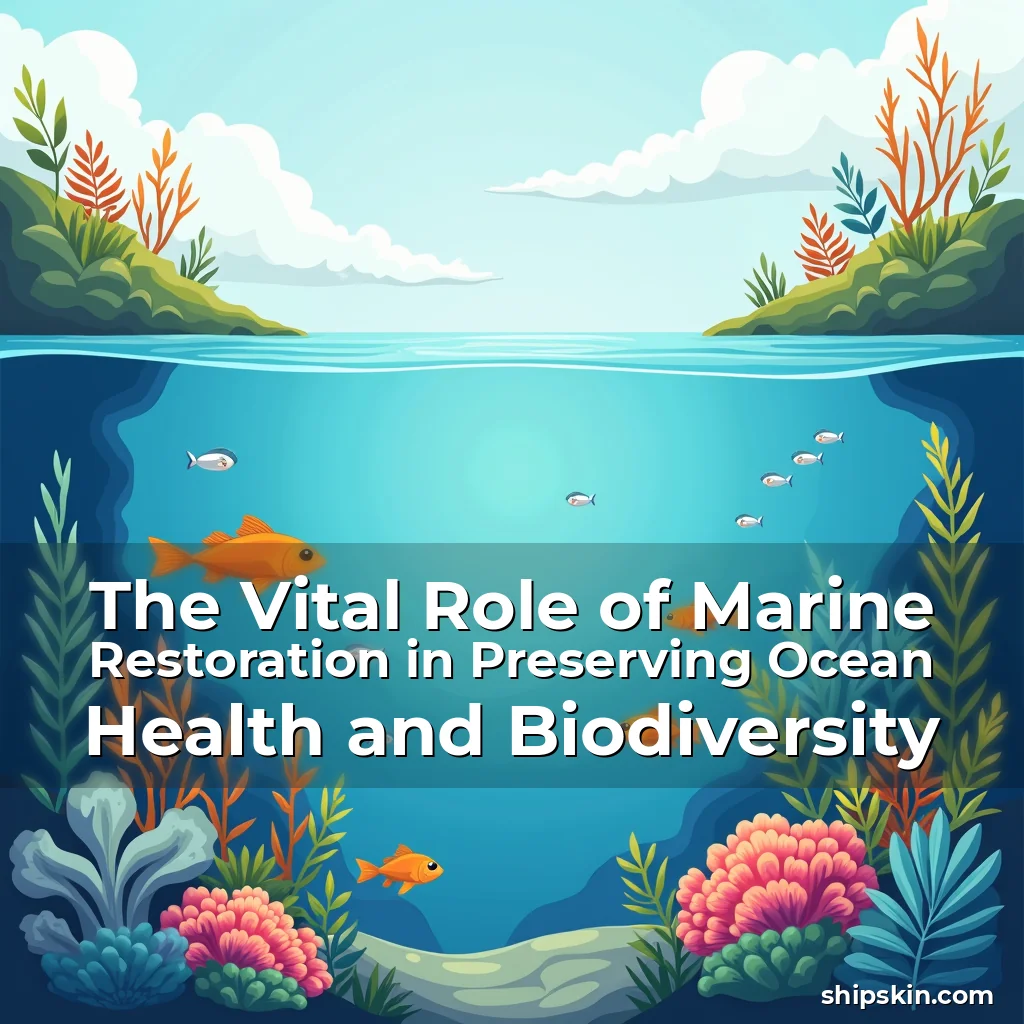 Read more about the article The Vital Role of Marine Restoration in Preserving Ocean Health and Biodiversity