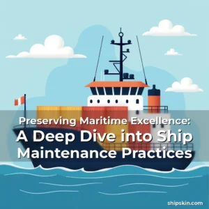 Read more about the article Preserving Maritime Excellence: A Deep Dive into Ship Maintenance Practices